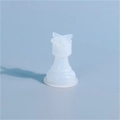 Silikonform für Schachfigur König, ideal für DIY-Kerzen und Kunstharz-Bastelarbeiten - 3D Turm Form (Leicht)