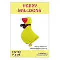 Inflatable walking yellow duck balloon for kids birthday party decoration 50x60cm - Walking Yellow Duck