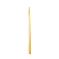 Single piece of integrated yellow silicone chopsticks with spiral top grip texture - Yellow Chopsticks