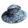 Cappello da cowboy mimetico digitale blu e grigio con tesa larga per outdoor - Camouflage Digitale Grigio Scuro