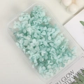 Preserved light green hydrangea petals in a rectangular box for DIY floral crafts - 5g / Denim Blue-Green