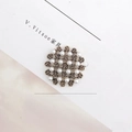 Vintage 29mm bronze pearl rose charm for phone cases and shoes DIY decoration - D1717 Pearl Rose Flower (Large)