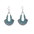 S3579 U-Shaped Textured Earrings