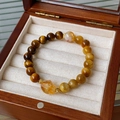 8# Citrine Tiger Eye Bracelet