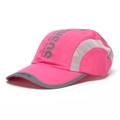 Quick-dry baseball cap in vibrant neon pink with mesh panels and SDSRU lettering - Pink Sport Style (A6)
