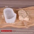 Molde de silicona para helados con relieve floral XG-106 para bricolaje casero - Estilo Floral F