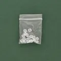 Transparent silicone earring backs in 10-piece pack for secure earring support - Clear Stopper