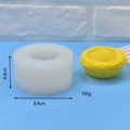 Moule en silicone pour tarte aux œufs avec dimensions 8,9 cm de diamètre et 4,4 cm de hauteur - Style Tartelette aux Œufs/Sablé (4)