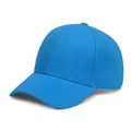 Classic royal blue baseball cap in stiff twill fabric with six-panel structure - Lake Blue