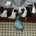 Poids de nappe en fonte style oiseau rétro vert avec pince métallique pour extérieur - Style Oiseau Vert Vintage