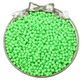 Green 4mm acrylic round candy colored beads for DIY jewelry and handmade bracelets - 10g/Pack (4mm, Hole 1mm) / Grass Green