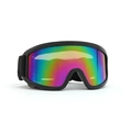 Gafas para perro con montura negra y lentes polarizadas arcoíris protección UV - Perros Medianos y Grandes / Lente Deslumbrante