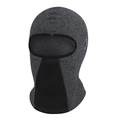 Outdoor windproof balaclava mask for cycling and skiing with breathable mesh design - L / Dark Gray