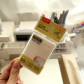 Foglietti adesivi trasparenti impermeabili in PET 51x76mm per studio e appunti - Piccolo (51x76mm)