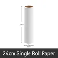 Reserve-pluisrollerrol met 24 cm hoogte en 3,8 cm binnendiameter voor kleding - Navulling 24cm (30 Vel)