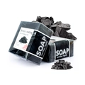 Bamboo charcoal essential oil soap 100g for deep pore cleaning and blackhead removal - Bamboo Charcoal (English Label)