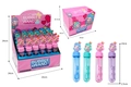 24-piece set of 14cm mermaid bubble wands in pink and blue gift display box - Mermaid Bubble Wand (Box of 24)