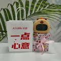 Cute capybara smart alarm clock gift set with a decorative carry bag and gift box - Small Bag + Cupid Box + Chinese Manual / Button Version (English Week)