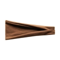 Solid brown elastic sports headband in soft knit fabric for running yoga and fitness - Camel