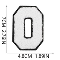 Letter O White