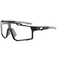 Sport cycling glasses with black frame and clear lens for outdoor activities - Black Frame Photochromic Grey