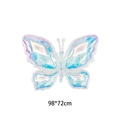 Large Iridescent Transparent Butterfly Balloon