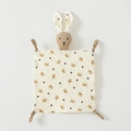 Cotton baby comforter blanket with cute rabbit head and cartoon tiger print - Tiger Print (Floral Rabbit)
