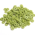 Bulk 6mm green polymer clay spacer beads for DIY bracelet jewelry making craft - 40g/Approx 1000pcs / Color 31 (Olive Green)