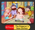 The Emperor's New Clothes 30-piece wooden jigsaw puzzle for early education - The Emperor's New Clothes