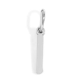 Polished silver letter I pendant with mirror finish and connector loop for DIY jewelry - Letter L / Steel