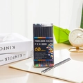 60-color watercolor fineliner pen set with 0.4mm tips in a clear plastic organizer - 60 Colors Set