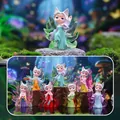 Nine-tailed Fox mythical series blind box figures set including 6 regular and 1 hidden style - M415 Spirit Fox Fairy Box 6 / Full Box Set