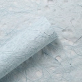 Light blue MK-004 dream fiber paper for luxury flower bouquet wrapping, 5 sheets 50x70cm - Blue