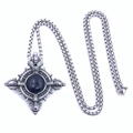Pendant with 60CM Chain / Antique Silver
