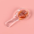 Cuillère miniature avec nourriture factice réaliste pour décoration de maison de poupée - Transparent-Boeuf