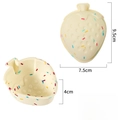 Silicone strawberry mold for baking muffins, cakes and delicious desserts with cute sprinkle pattern. - Strawberry Cake Cup