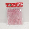 Rosa Acryl-Eiszapfen als Weihnachtsbaumschmuck im 12er-Set in Originalverpackung - Rosa