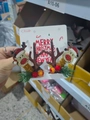 Brown glitter reindeer antler hair clips with festive berries and pine needles set - 39# Reindeer Grass Brown Antler Pair Clips
