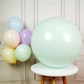 Pastel macaron balloon garland kit in mint, pink, purple and blue for party decor - 36 Inch Macaron Green
