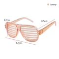 Tawny shutter shades for pets, 8.2cm wide transparent tawny glasses for dogs or cats - Tawny Shutter Shades