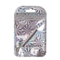 Strong magnetic wand tool for cat eye nail gel art with rainbow holographic packaging - 12Pcs Round Magnet Bag Set
