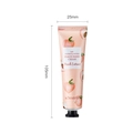 KÖRMESIC Peach Hand Cream with extract for soft skin and wrinkle reduction, 105mm tube - Peach / 30 g