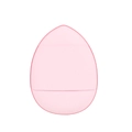 Pink egg-shaped mini finger powder puff for facial concealer in high-density non-latex - Pink (Bulk)