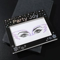Self-adhesive holographic butterfly face rhinestones for party eye makeup decoration - HF-111 Purple