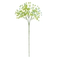 Artificial babys breath bouquet in blue with green stems for wedding home decor - AHB1753 Series / Blue