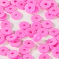 Perline distanziatrici in argilla polimerica rosa per gioielli fai da te e bracciali - Rosa Rossa