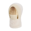 Beigefarbene Balaclava für Damen mit dickem Fleece-Futter für Wärme im Winter - Beige