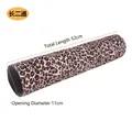 Leopard print small pet tunnel with 52cm length and 11cm diameter for hamsters - Canvas / Leopard Long 2-Way