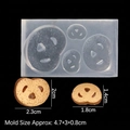 Molde de silicona para formas de panda con medidas detalladas para manualidades - Estilo 8