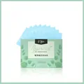 Peppermint oil-absorbing facial tissues, 100 sheets in fresh green box packaging - Peppermint Scent